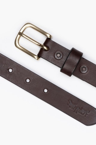 Ceinture en cuir New Narrow - Noir