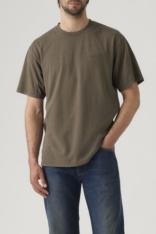 T-shirt Red Tab™ Vintage - Marron