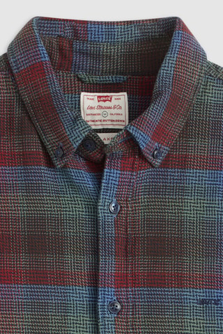 Chemise Authentic Button Down Bennett Plaid - Bleu