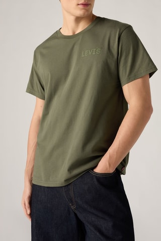 T-shirt Relaxed Fit Headline Logo - Vert