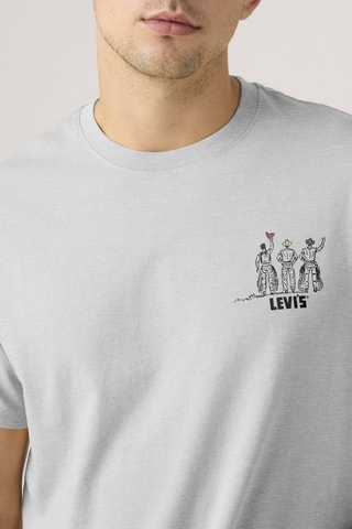 T-shirt Relaxed Fit Chaps - Gris