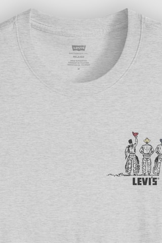 T-shirt Relaxed Fit Chaps - Gris