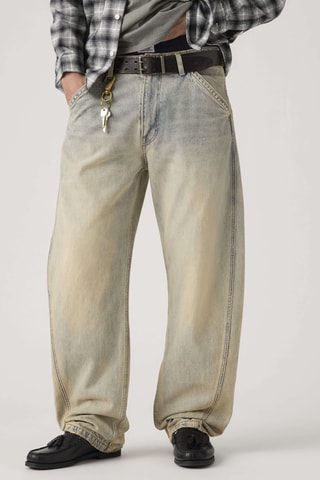 Jean Baggy Barrel - Bleu