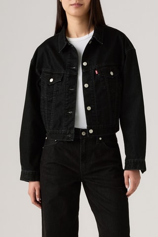 Veste en jean Shrunken 90's - Bleu