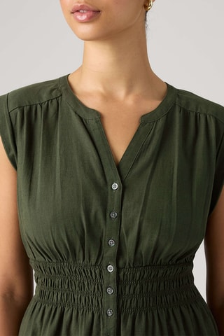 Robe chemise Beatrice - Vert