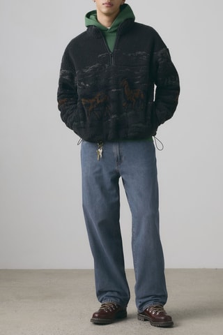 Sweat IdyllWild Sherpa - Noir