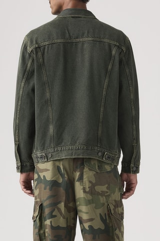 Veste en jean Relaxed Fit Trucker - Gris foncé