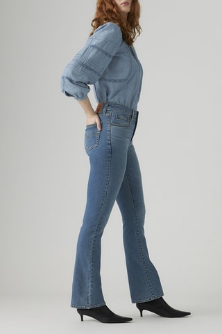 Jean taille haute  bootcut 725™ - Bleu