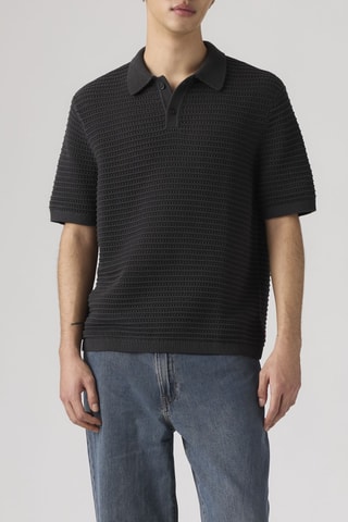 Polo Laguna Sweater - Noir