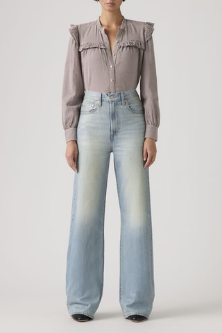 Jean Ribcage Wide Legs - Bleu