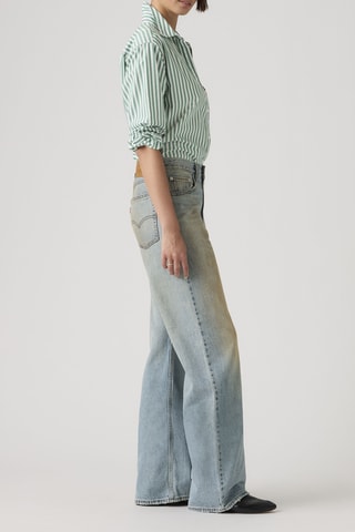 Jean Loose Boot - Bleu
