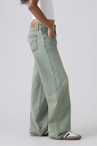 Jean superlow loose - Bleu