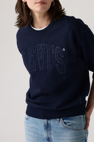 Sweat Graphic Heritage - Bleu
