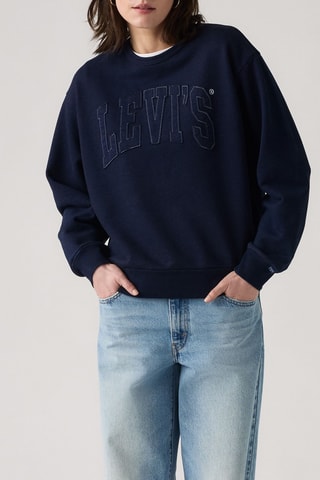 Sweat Graphic Heritage - Bleu