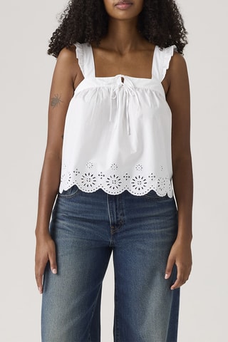 Top sans manches Cecilia - Blanc