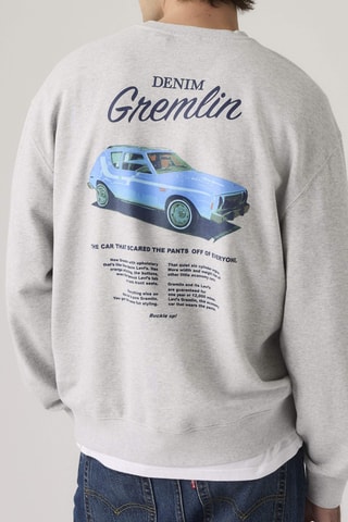 Sweat Relaxed Graphic - Gris