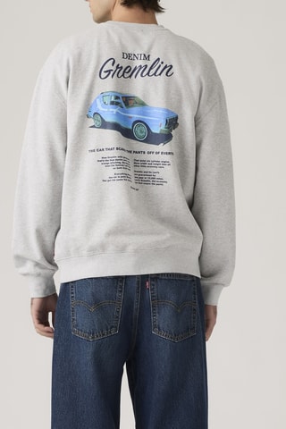 Sweat Relaxed Graphic - Gris