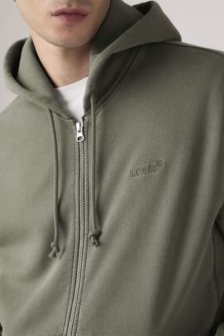 Sweat à capuche Authentic Full Zip - Vert