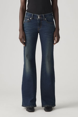 Jean superlow flare - Bleu