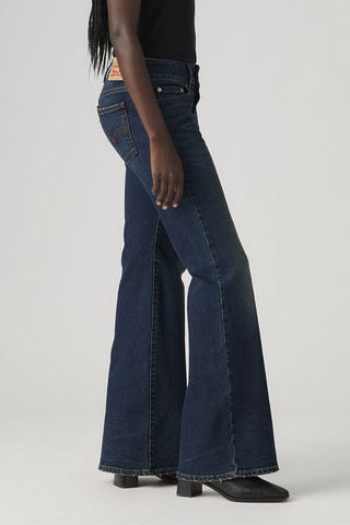 Jean superlow flare - Bleu