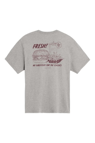 T-shirt Relaxed Fit Fresh  - Gris
