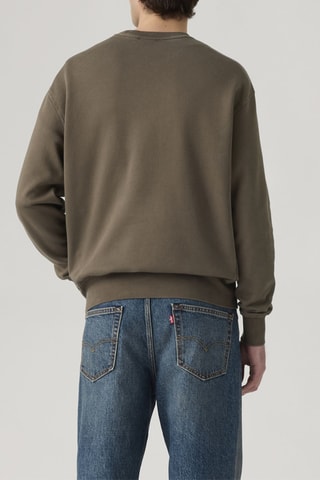 Sweat Authentic Crew - Marron