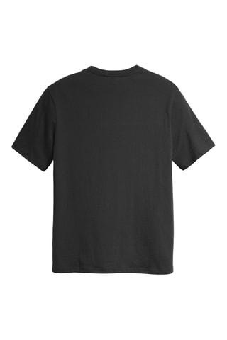 T-shirt Relaxed Fit Abstract - Noir