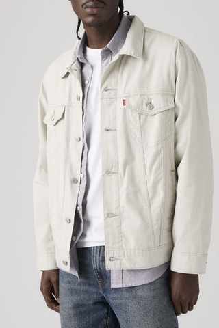 Veste en jean Relaxed Fit Trucker - Gris
