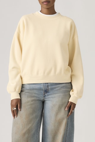 Sweat Vintage Boxy - Jaune