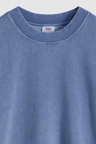Sweat Vintage Boxy H126 Sunshine - Bleu