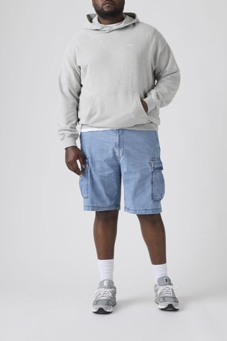 Bermuda en jean Carrier Cargo - Bleu