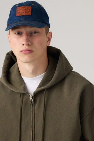 Casquette en jean Relaxed Dad Heritage - Bleu