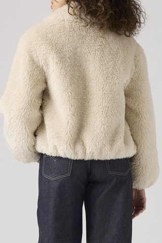 Veste Elle Sherpa - Blanc