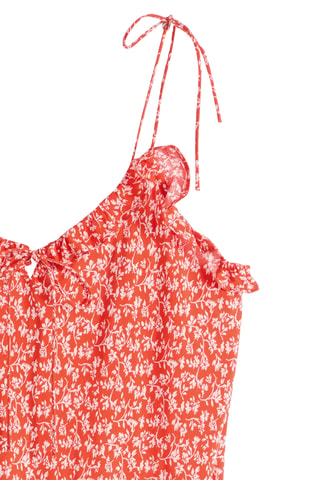 Robe longue Sarita  - Rouge