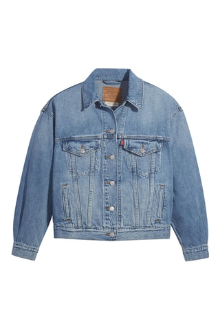 Veste en jean 90's Trucker - Bleu