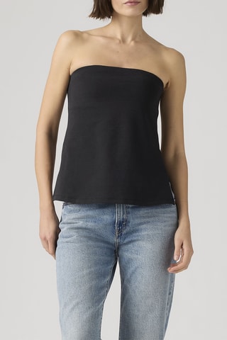 Top bustier Talia Tube Top Night Jersey - Noir