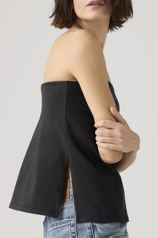 Top bustier Talia Tube Top Night Jersey - Noir