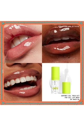 Cofanetto Fat Oil Gloss - 3 prodotti