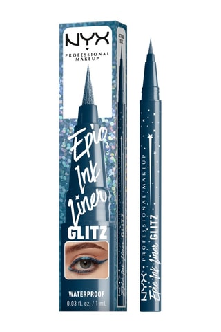Pennarello eyeliner waterproof vegan 24 h Epic Ink - Denim Dazzle - 1 ml