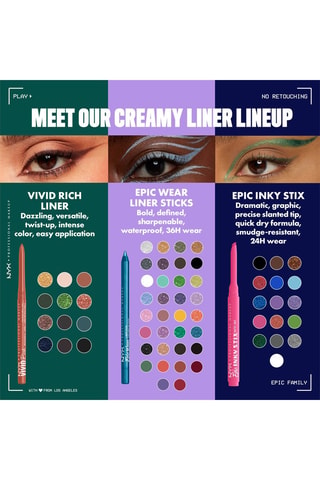 Eyeliner gel-crema Epic Inky Stix - Cobalt Click 06 - 0,9 g