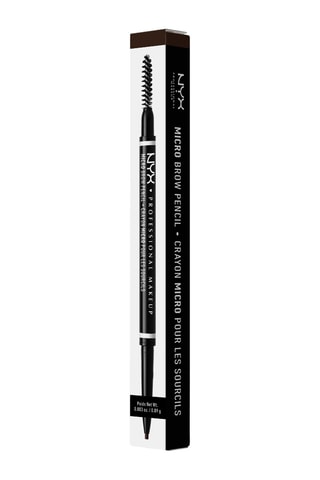 Matita sopracciglia vegana a doppia punta per tratti fini Micro Brow - Espresso - 0,09 g