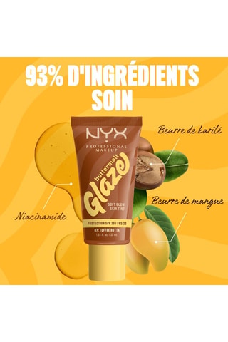 Fondotinta liquido vegan SPF 30 Buttermelt Glaze - Tinttoffee butta - 30 ml