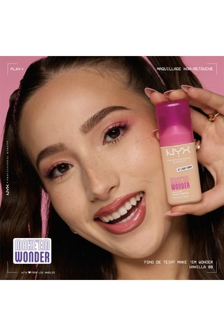 Fondotinta Em Wonder - Tutti i tipi di pelle - 08 vaniglia - 30 ml - Nyx