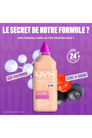 Fondotinta liquido Make 'Em Wonder - 03 Fair - 30 ml