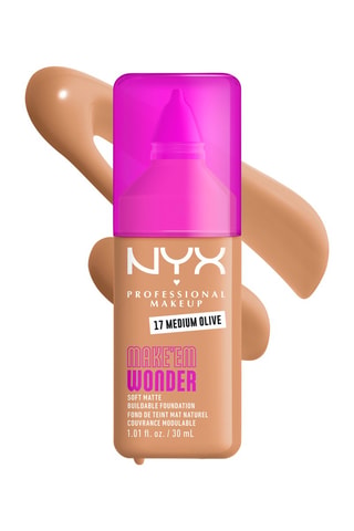 Fondotinta liquido Make 'Em Wonder - 17 Medium Olive - 30 ml