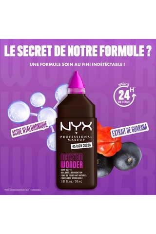 Fondotinta liquido Make 'Em Wonder - 45 Rich Cocoa - 30 ml