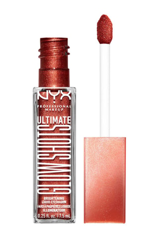 Ombretto liquido vegan 12h Ultimate Glow Shots - Clementine Fine - 7,5 ml