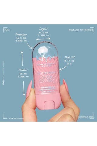Highlighter Buttermelt Stix - #FDEDC4 - 5 g