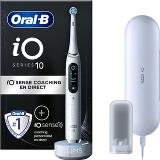 Cepillo de dientes eléctrico Bluetooth - iO10 - Blanco