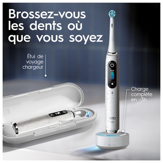Cepillo de dientes eléctrico Bluetooth - iO10 - Blanco